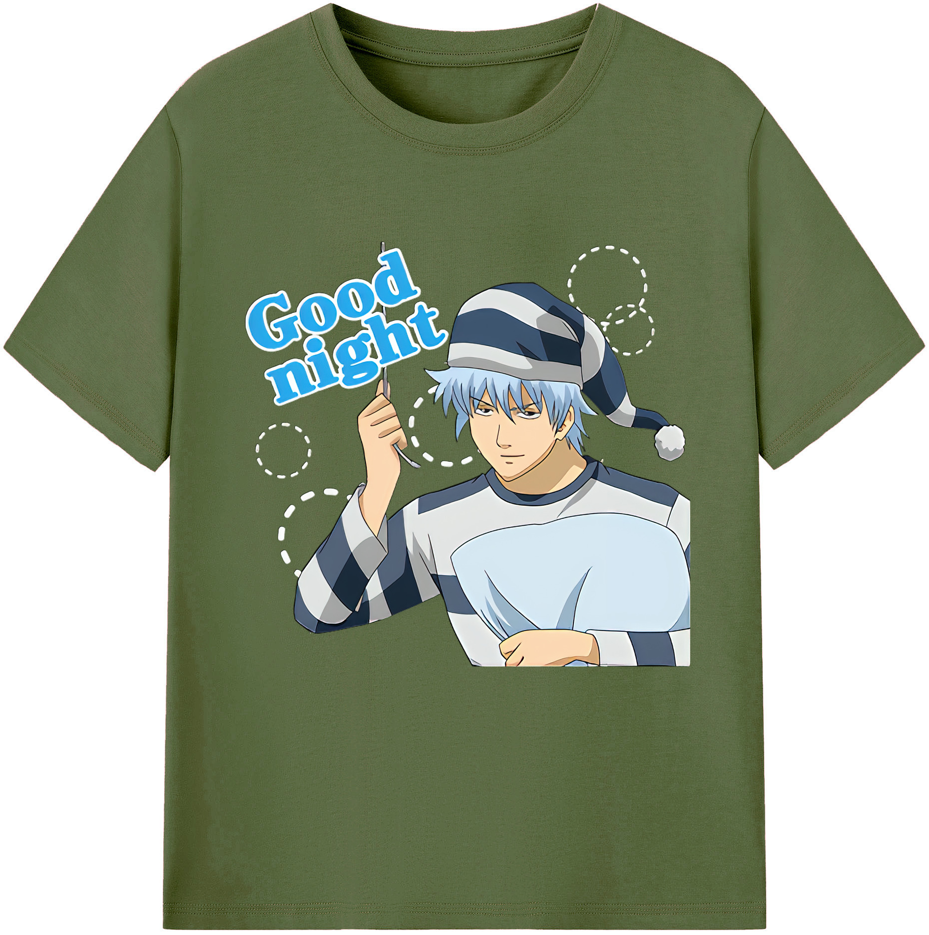 （画像用） ぎんたま 坂田銀時（さかたぎんとき） 神楽 志村新八（しむら しんぱち） GINTAMA Sakata Gintoki Kagura Shimura Shinpachi 綿100％半袖Tシャツ（フロントプリント）